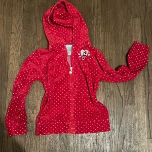 Minnie Mouse red sweater
